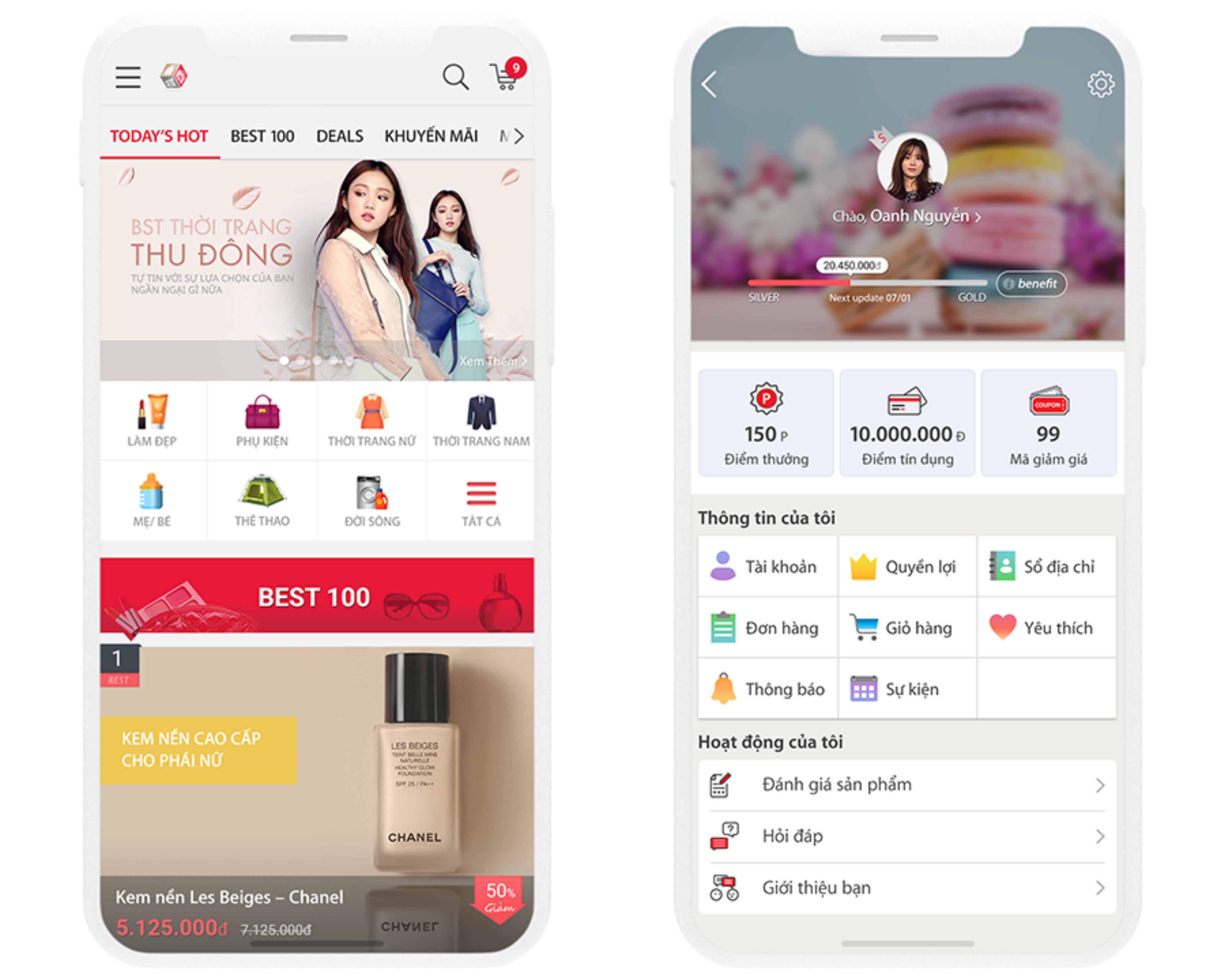 Smart E-Commerce mobile app