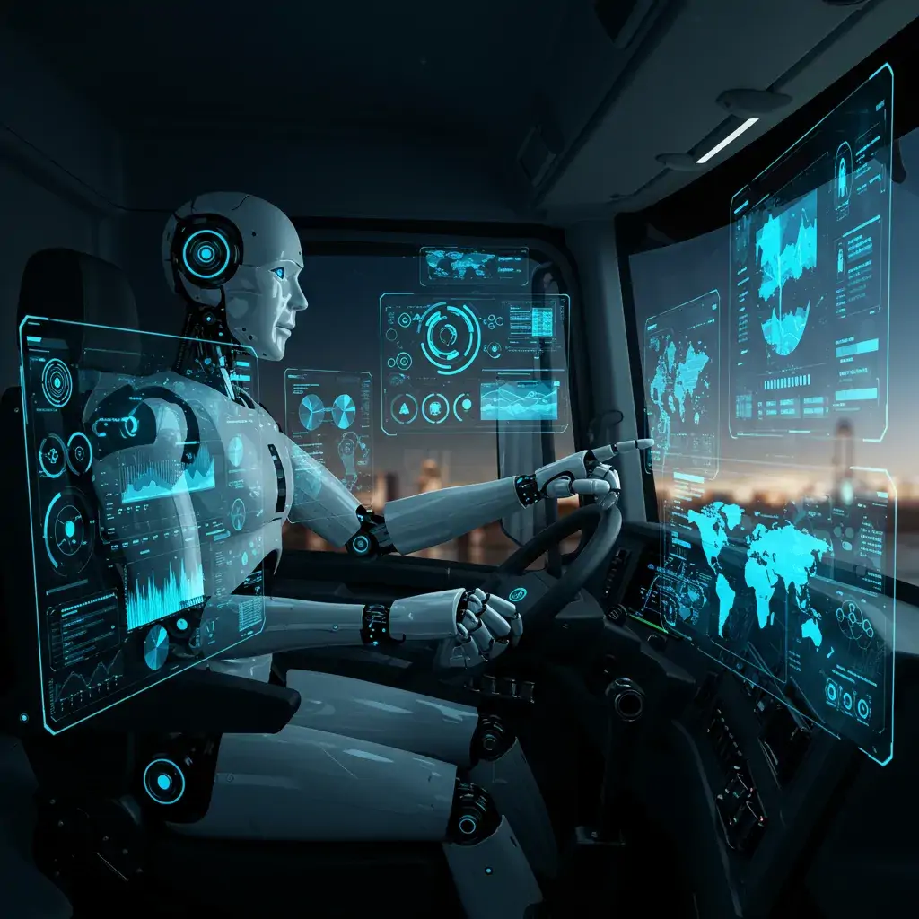 AI-powered driver safety system dashboard