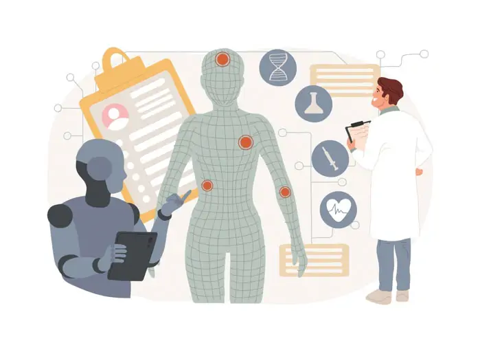 Diagnostic accuracy with AI in patient care