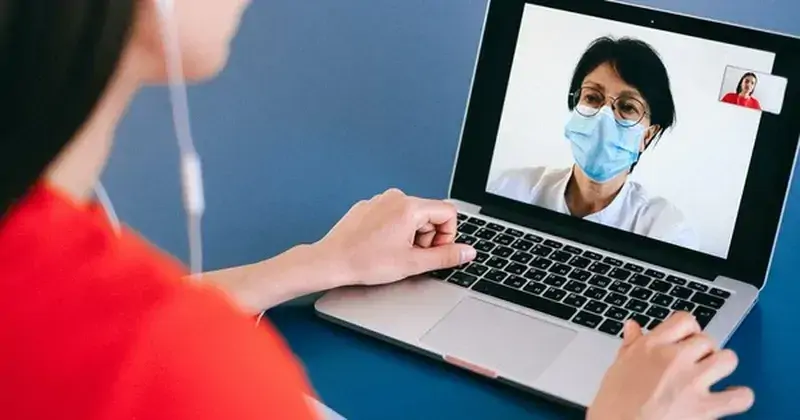 Telehealth provides remote care through video and AI chatbot