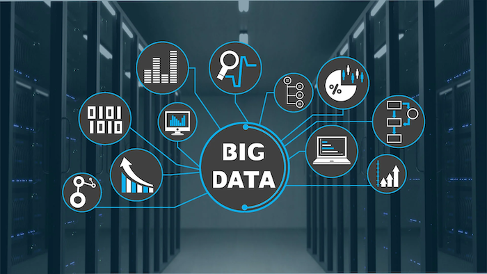 Big data applications organize data, enhancing decision-making and efficiency