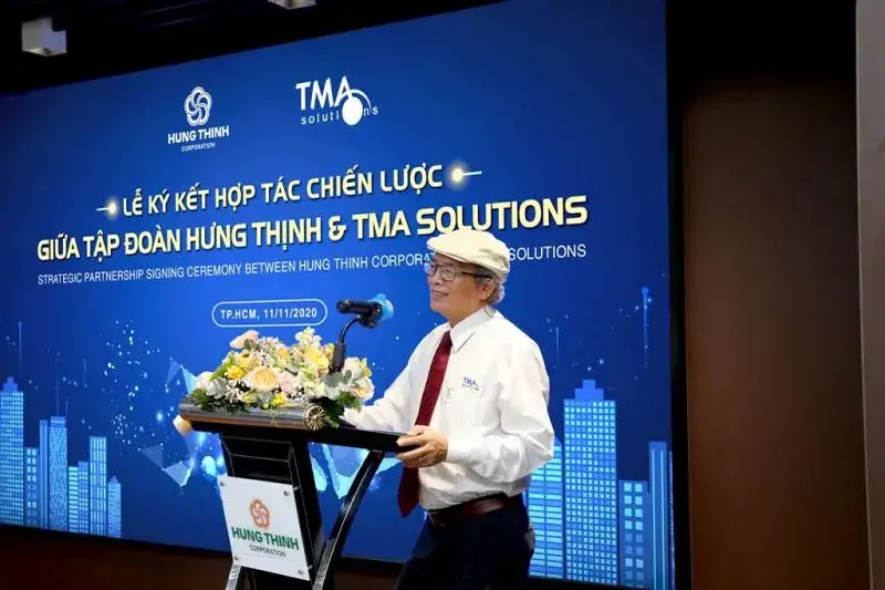 Hung Thinh Group and TMA Solutions sign strategic partnership in HCMC