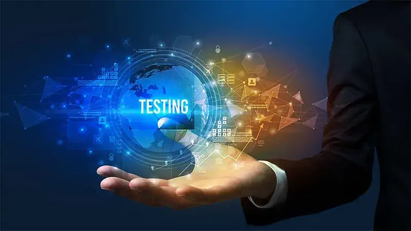 QA tests functionality, performance, security & system integration