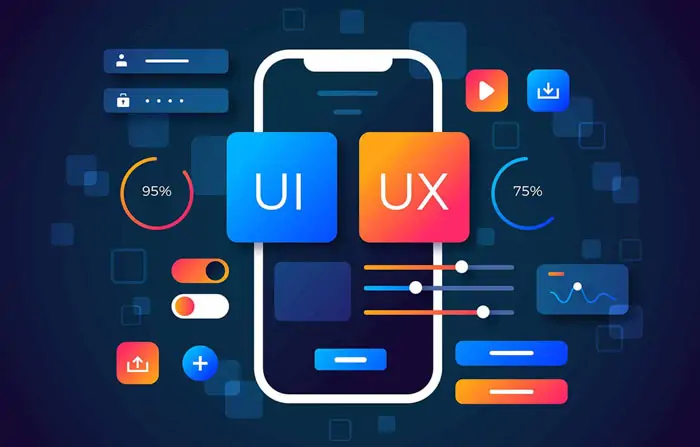 UI/UX design in healthcare application development