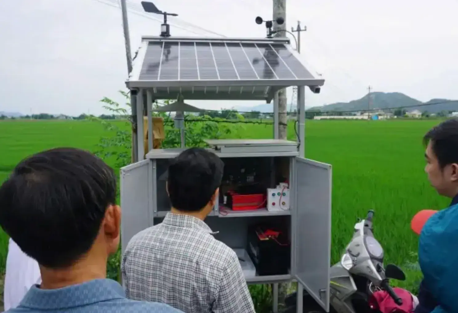 The T-Pest machine when deployed in the field