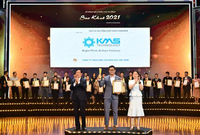 KMS Technology was honored with Sao Khue award