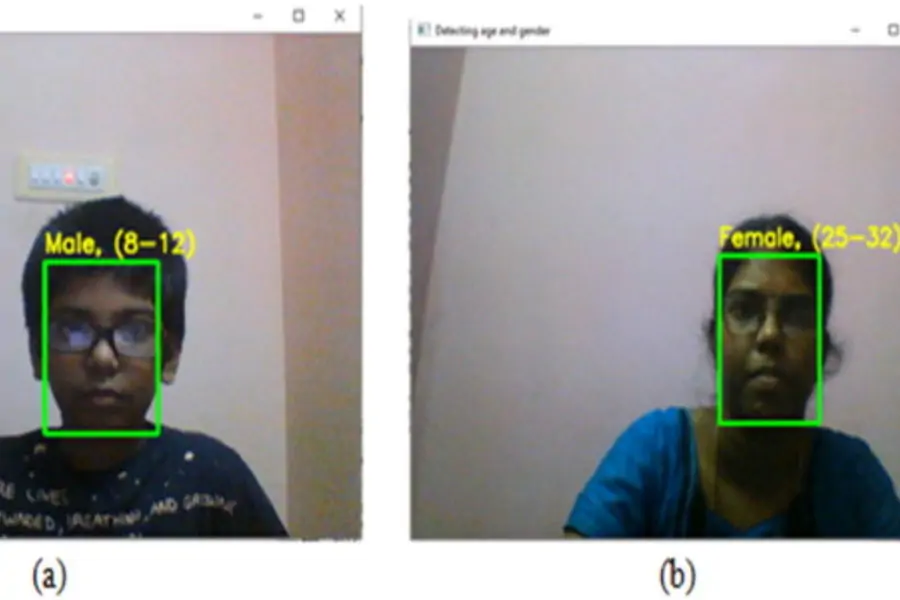 Smart AI cameras can help to predict the age and gender of individuals Age and gender prediction with Smart AI camera