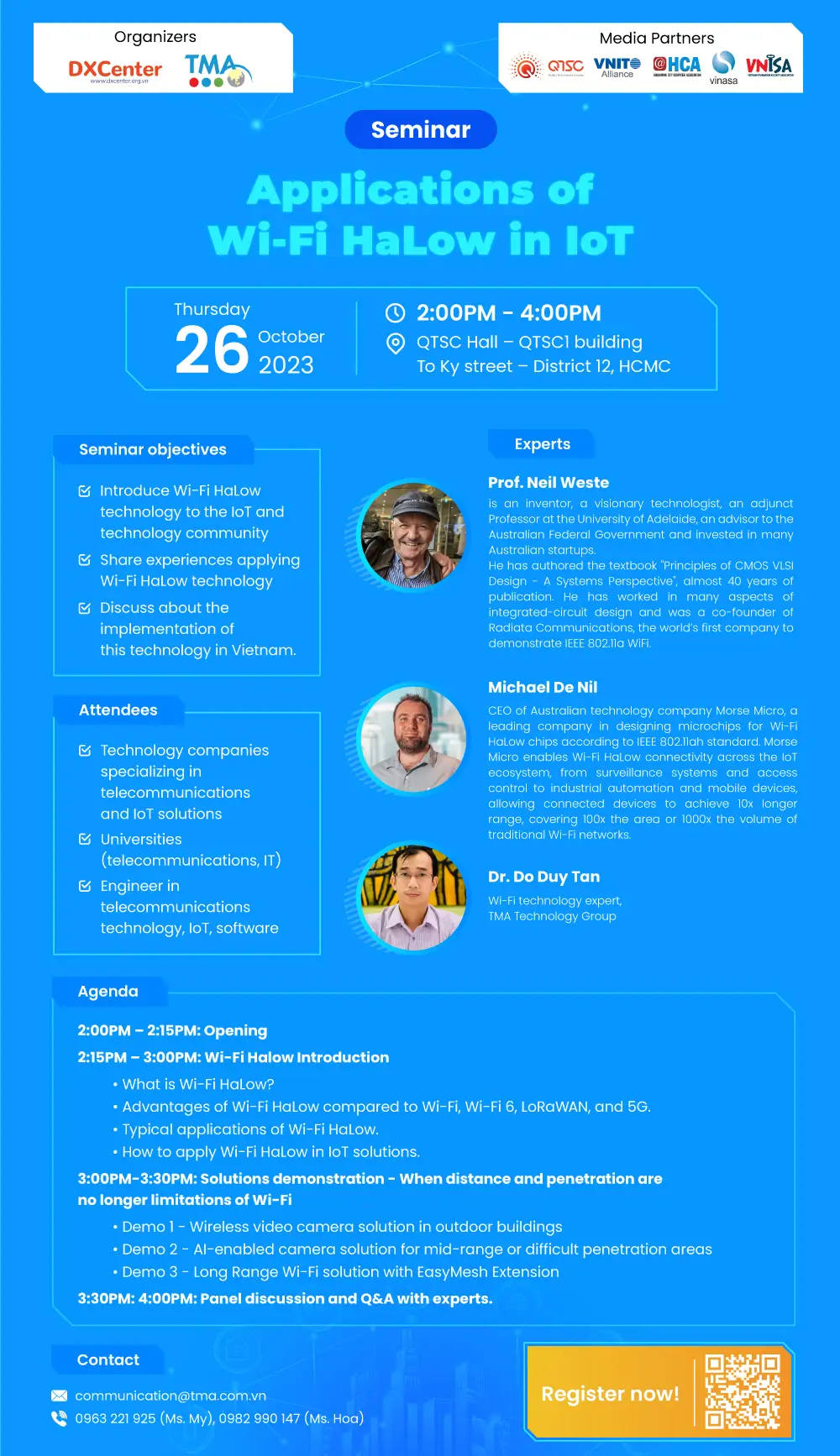 Applications of Wi-Fi HaLow in IoT conference 
