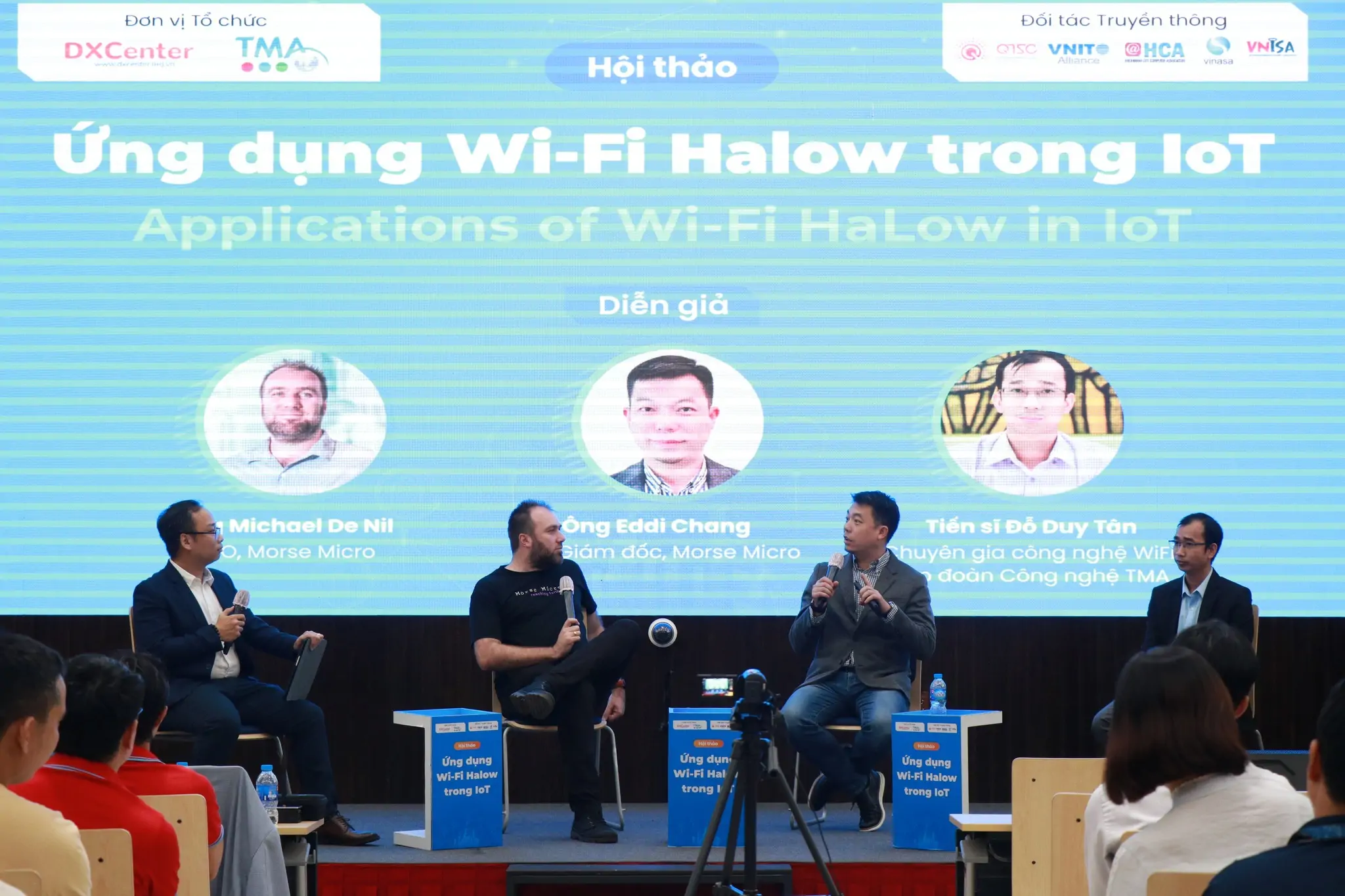 The conference "Application Using Wi-Fi HaLow in IoT"