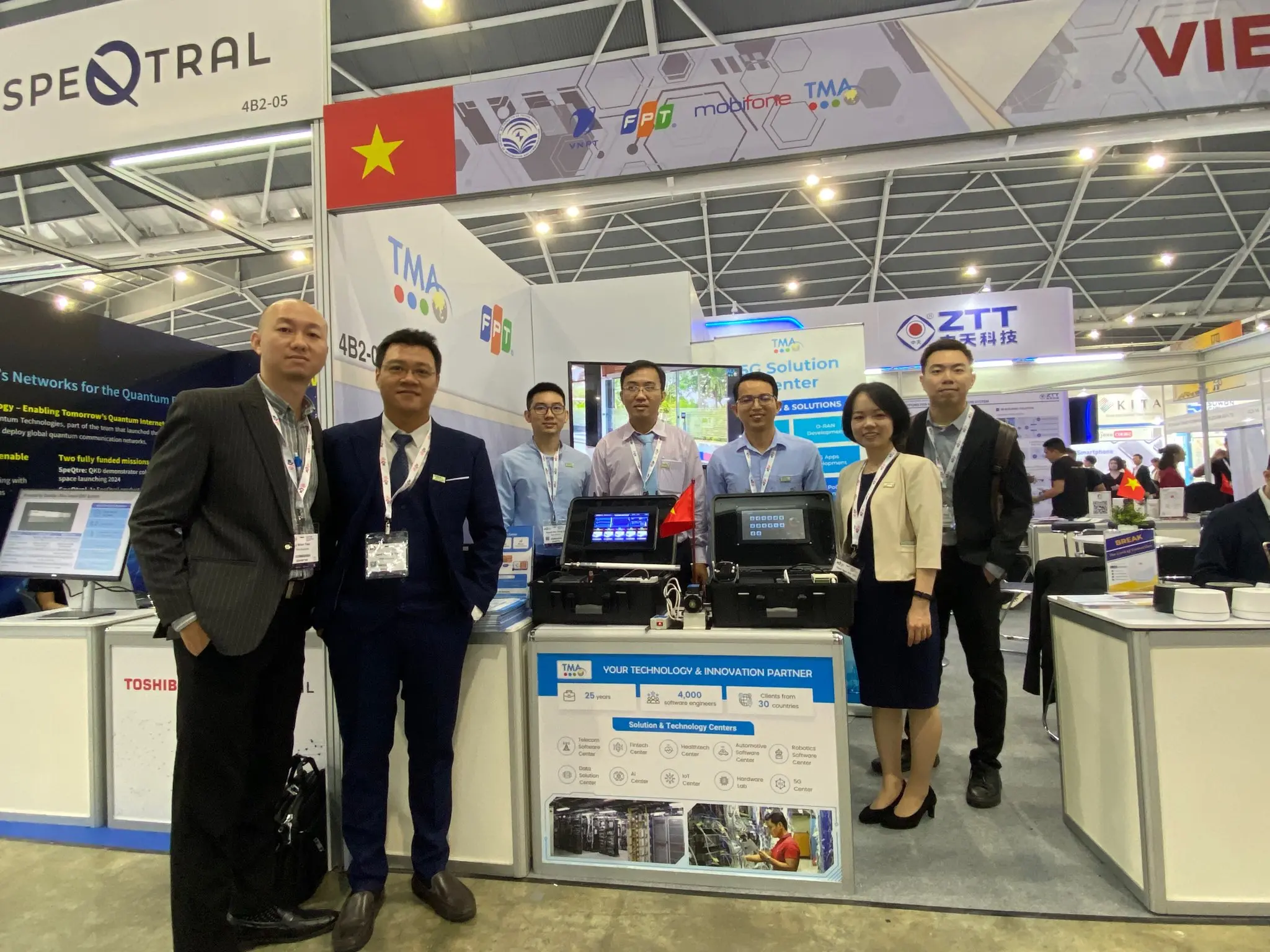 TMA's booth at Asia Tech x Singapore 2023