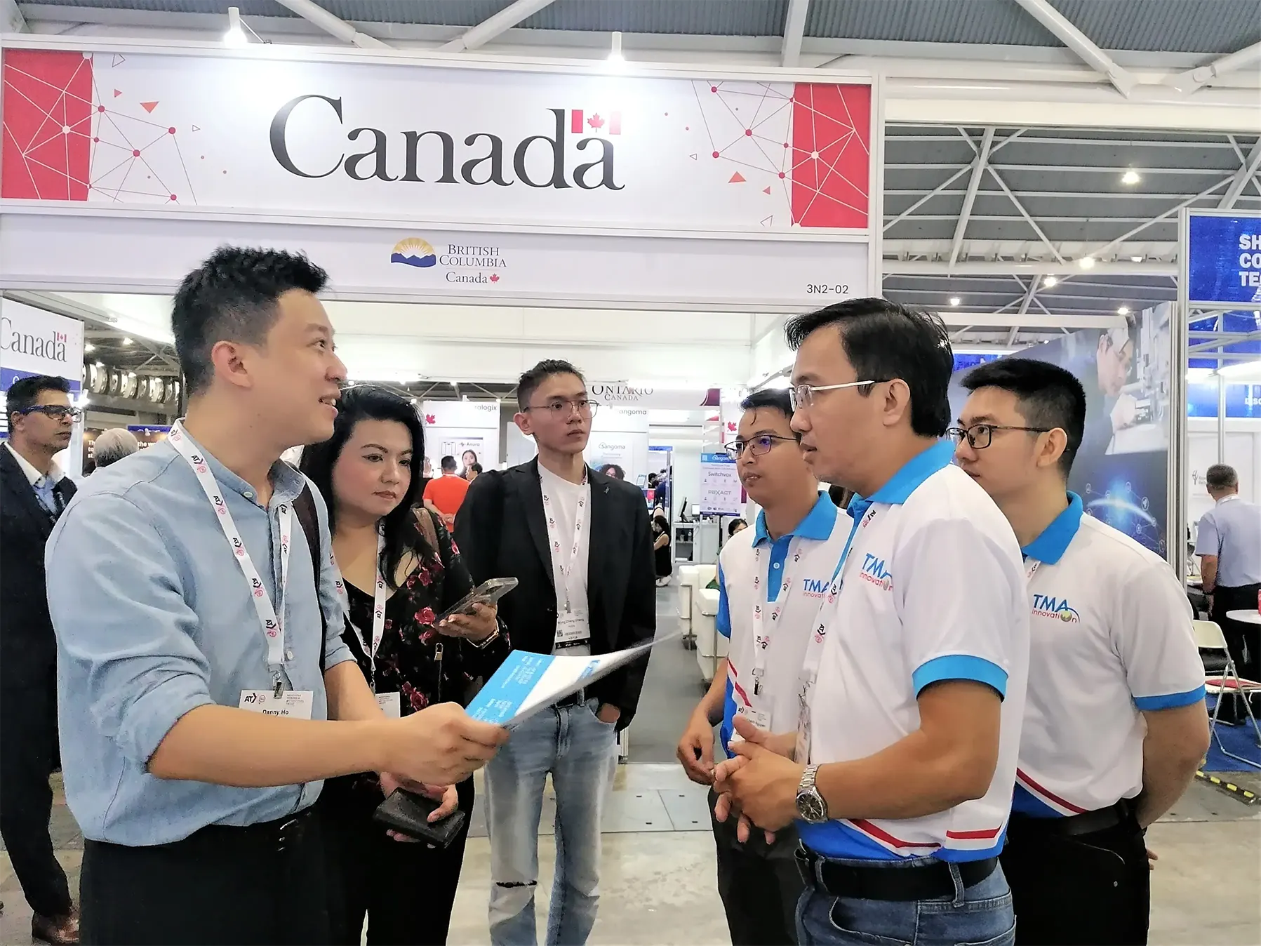 TMA showcased a series of technology products, solutions, and services.