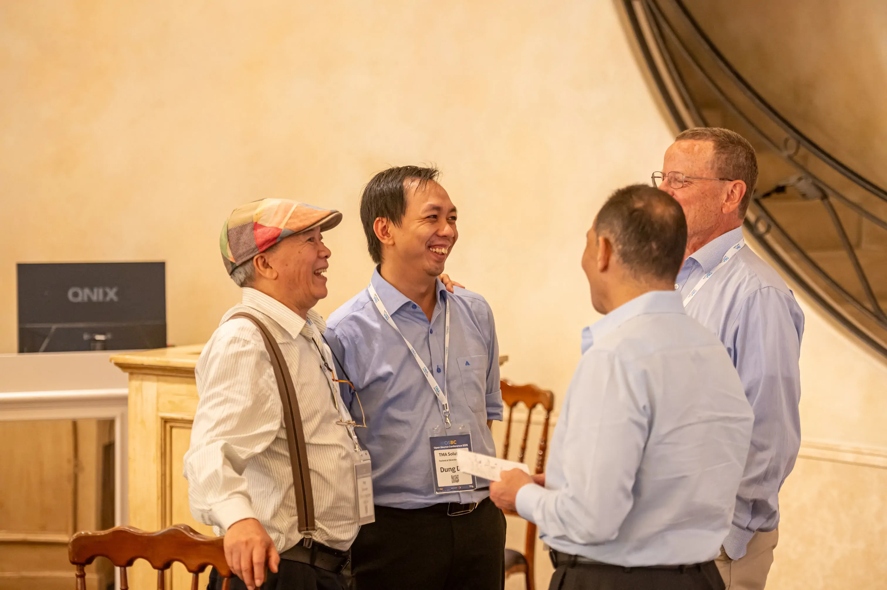 TMA Solutions meets with global partners at the 2025 OSBC Conference in Seoul