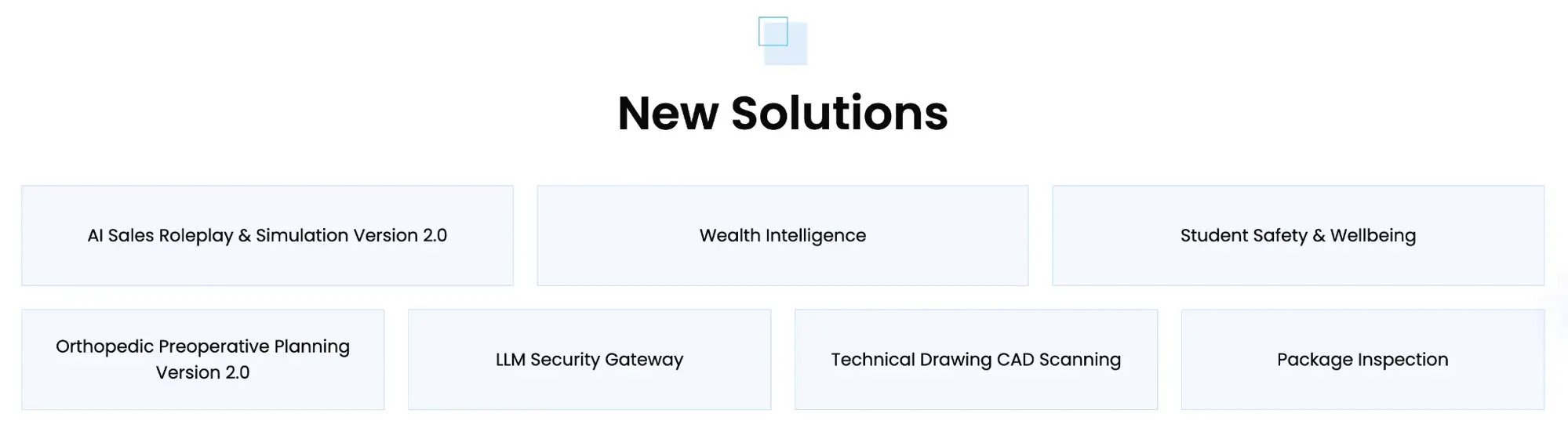 New and upgraded TMA’s AI solutions