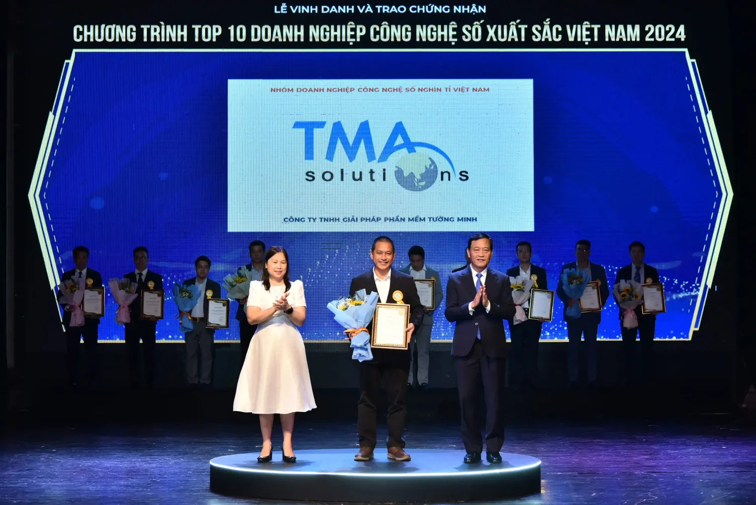 TMA received the award for Top 10 Billion-Dollar Digital Technology Enterprises 2024.