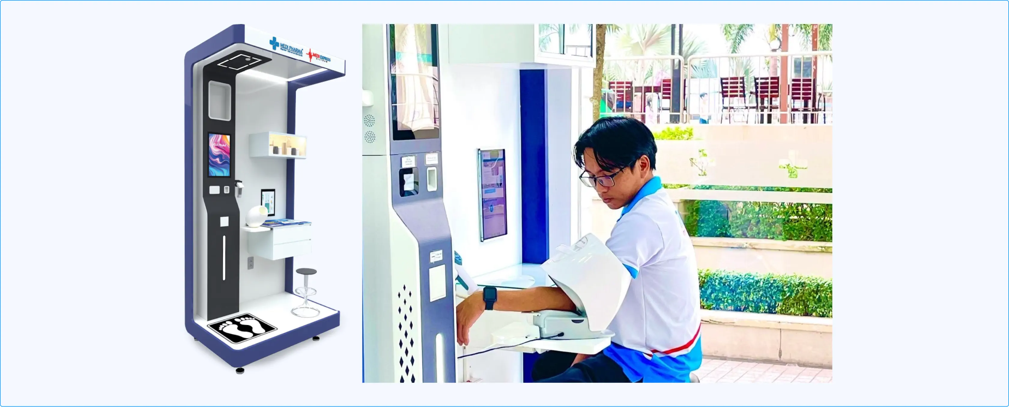 Telemedicine kiosk
