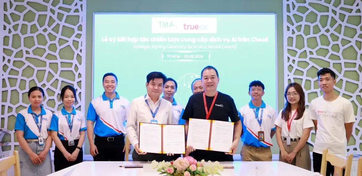 TMA have partnership with True IDC to launch AI as a Service