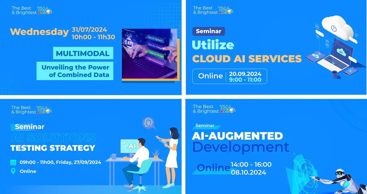 TMA AI Center organized AI seminars