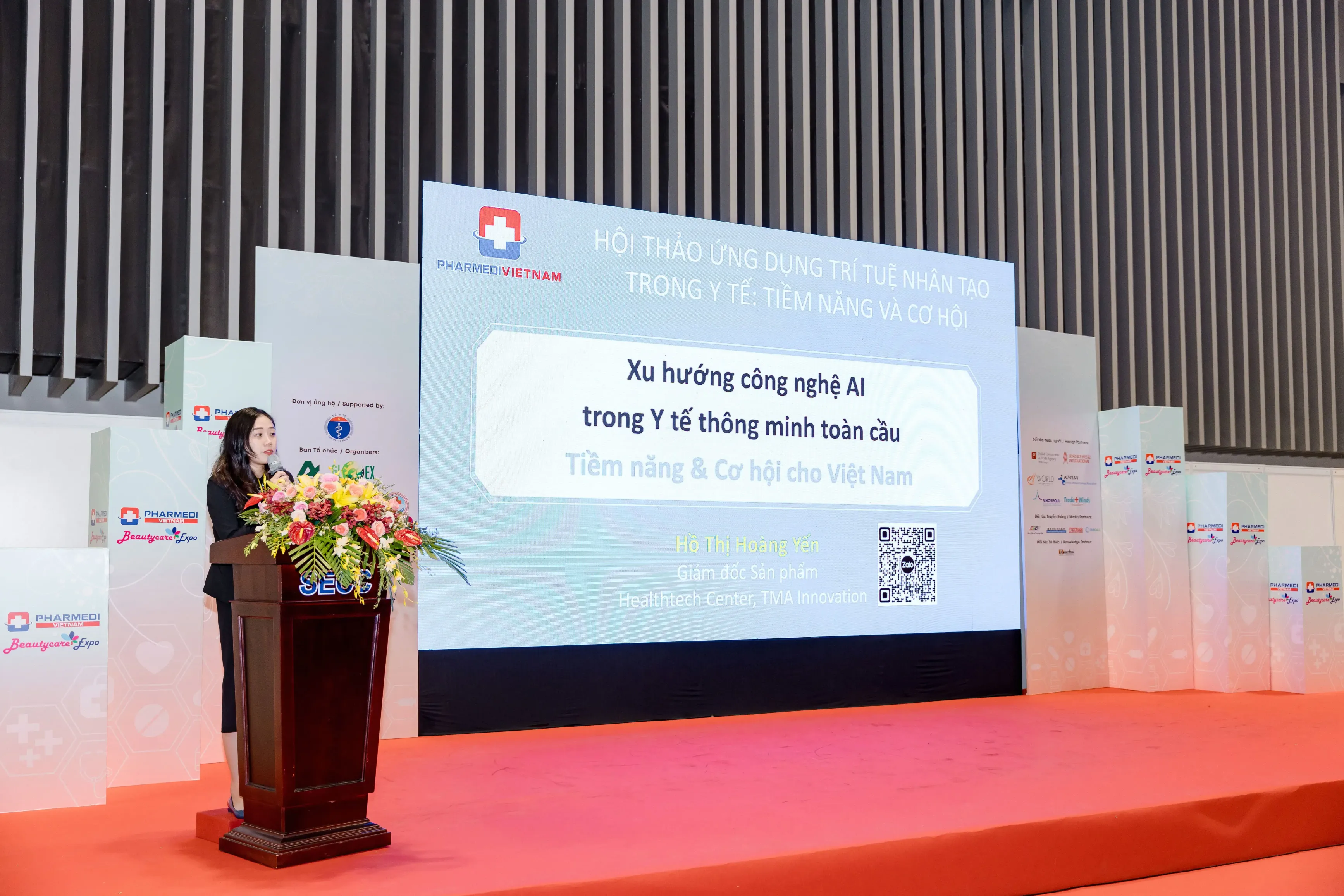 TMA was the keynote speaker in AI for Healthcare seminar 2024